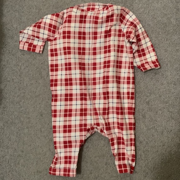Plaid onesie! Good used condition. - Picture 5 of 5